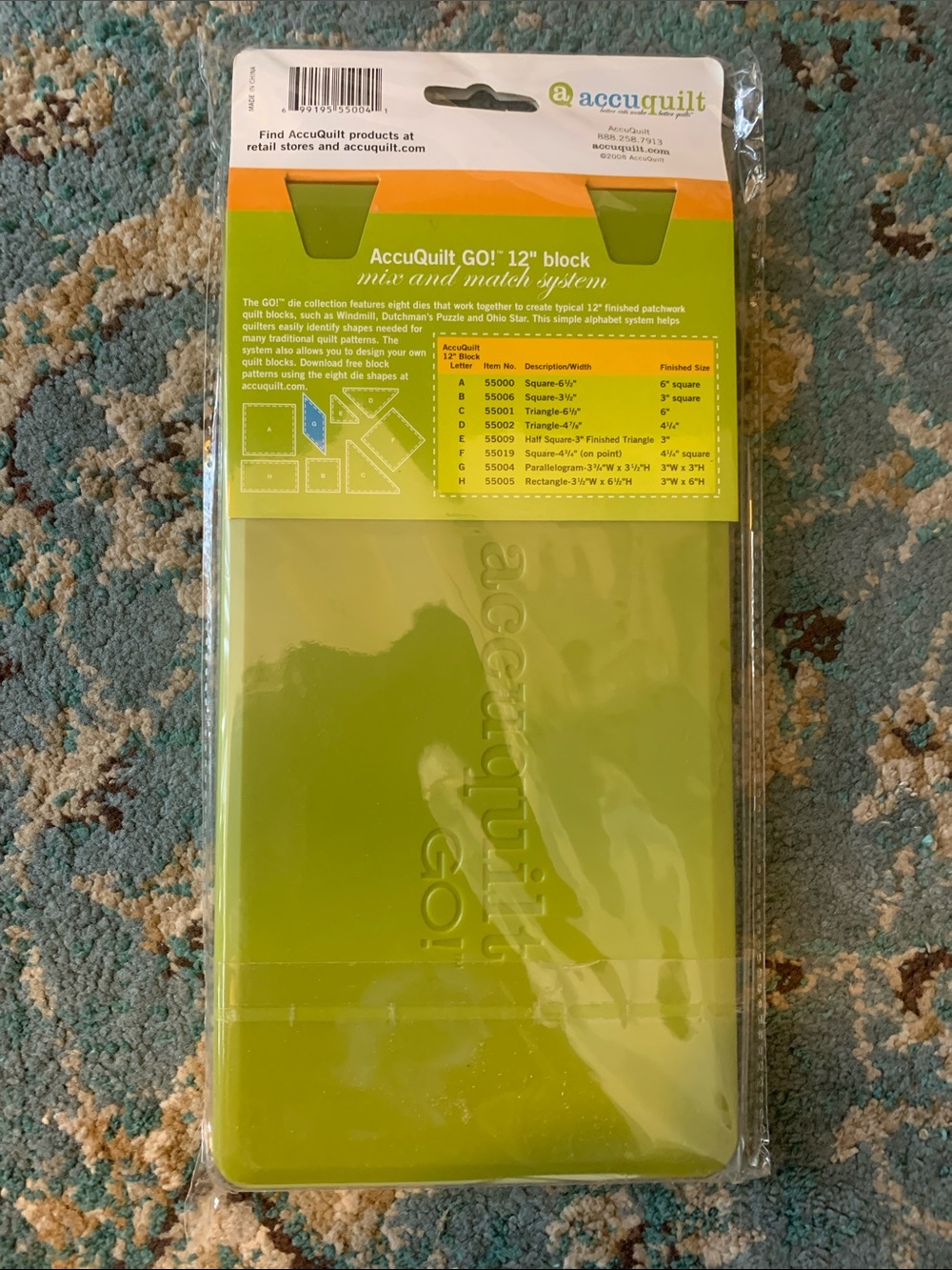 GO! Fabric Cutting Die - Parallelogram.
New in packaging - Picture 2 of 2